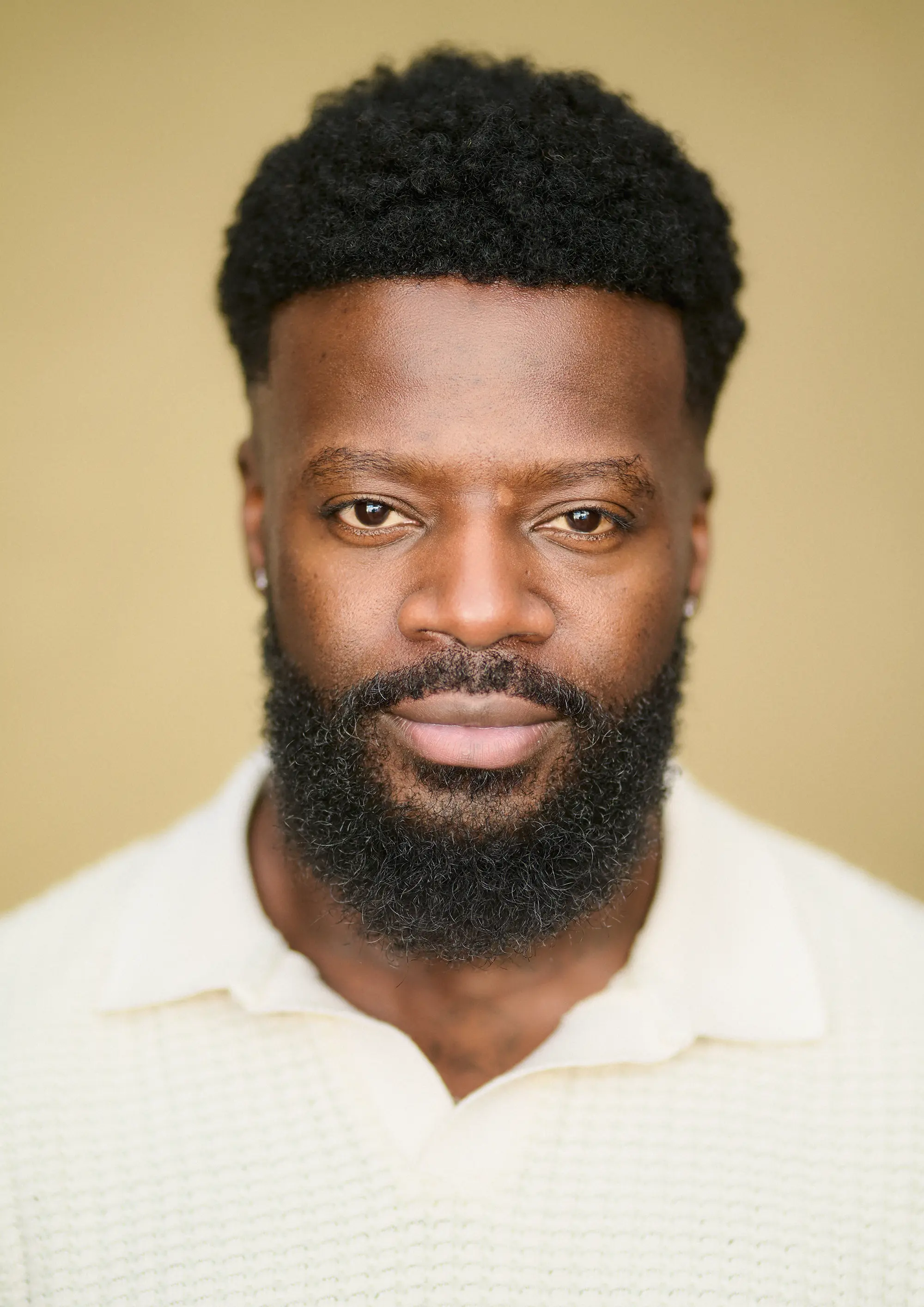 Professional actor headshot photographed in London